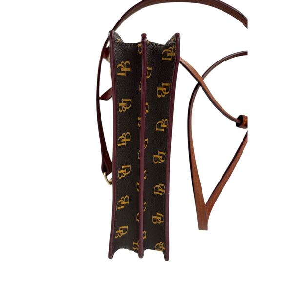 Dooney & Bourke Gretta Janine Crossbody Bag SOLD OUT Brown Coated Old Money - Picture 6 of 16